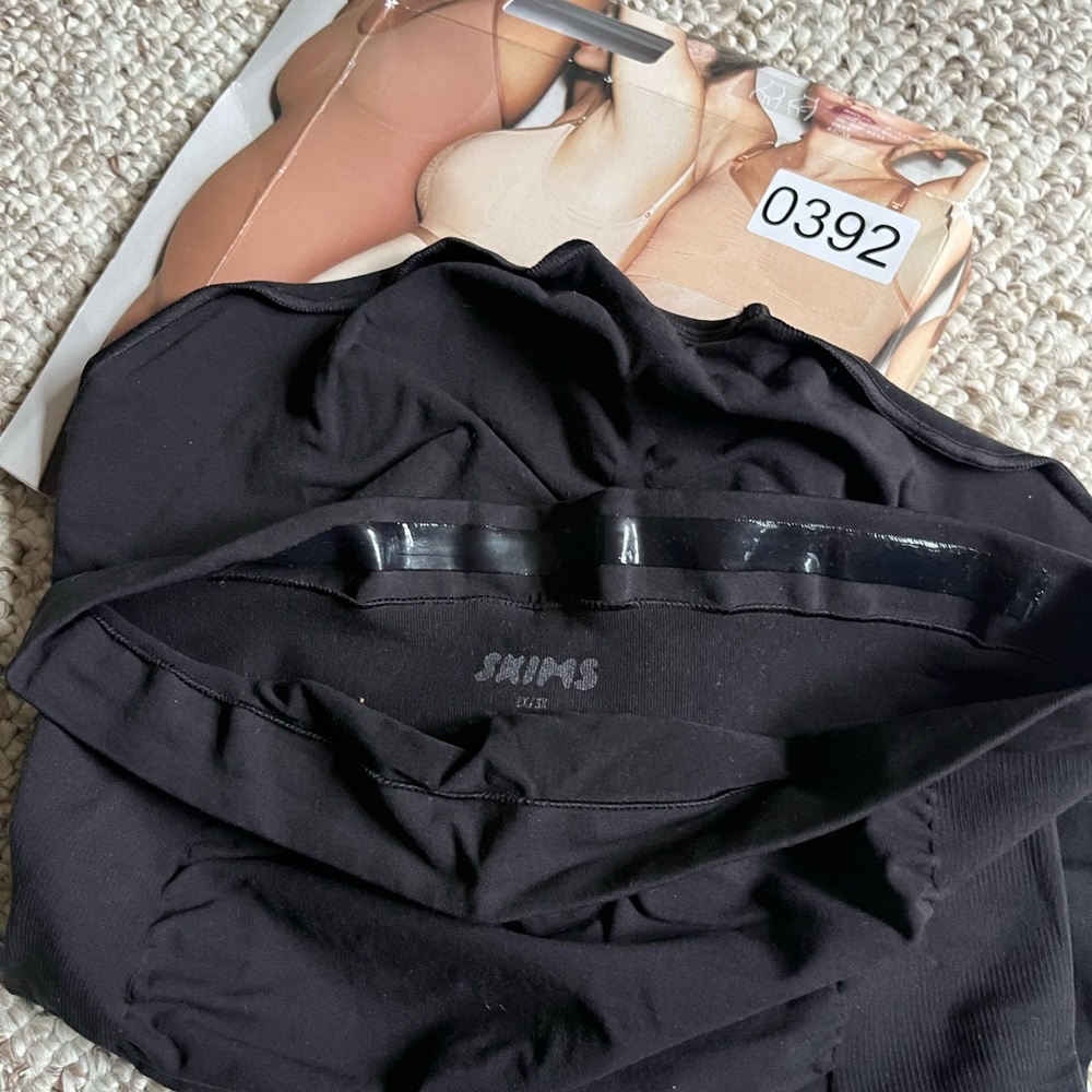 SKIMS Onyx Maternity Brief Seamless Shapewear